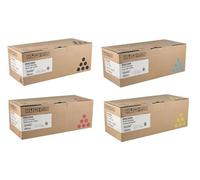 4 Toner Originale Ricoh Aficio Sp C221 C222 C240 C242 Dn Sf / C220E