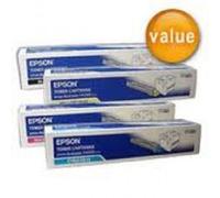 4 Toner Originali EPSON Aculaser C4100 C4100PS / S050149 S050148 S050147 S050146