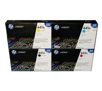 4 Toner Originali HP Color Laserjet 4600 4650 N DN / 641A C9720A C9721A - C9723A