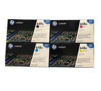 4 Toner Originali HP Color Laserjet CP4520 CP4525 CM4540 649X 648A CE260X CE263A