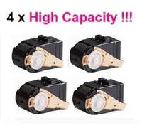 4 Toner per Xerox Phaser 7100 7100N 7100dn/106R02599 - 106R02601 HC Cartridges