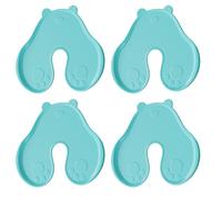 4 toppe di aiuto per iniezioni, delicate sulla pelle, adatte alla vaccinazione, cerotti per alleviare l'ago infantile