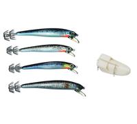 4 Totanare + Affondatore Stim Pesca a Traina Calmaro Calamari Totanara TP