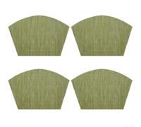 4 tovagliette da pranzo che offrono una protezione impermeabile e resistente al calore con retro antiscivolo per una maggiore sicurezza e cura (verde)