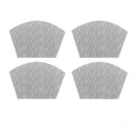 4 tovagliette da pranzo che offrono una protezione impermeabile e resistente al calore con retro antiscivolo per una maggiore sicurezza e cura (blu)