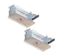 Relaxdays 4 trappole cattura topi