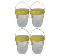 4 trappole per vespe da appendere all'esterno, da giardino, per