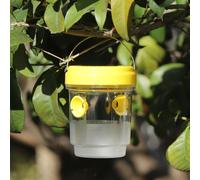 4 trappole per vespe da appendere all'esterno per mosche, vespe gialle e