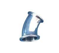 4" Tri Clamp x 102mm Pipe OD SUS 304 Stainless Steel 45 Degree Elbow Fitting Home Brew Beer Wine