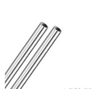 4 tubi rotondi capillari in acciaio inossidabile 304, per uso industriale, ecc. Lunghezza: 500 mm, diametro esterno: 1,5 mm, spessore della parete: 0,2 mm.