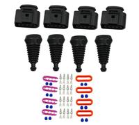 4 unità 1J0 973 724 compatibile con clip morsetto connettore a 4 pin per codice articolo 1J0973724 parti automobilistiche del motociclo