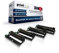 4 unità tamburo Print-Klex compatibili per Brother MFC-L3710CW MFC-L3730CDN MFC-L3750CDW MFC-L3770CDW DR243 DR243CL DR 243CL DR-243CL BK C M Y Tamburo - Office Li