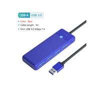 (4 USB 3.0 100 cm USB A) HUB tipo C Splitter USB Adattatore HUB USB Dock di espansione Adattatore OTG
