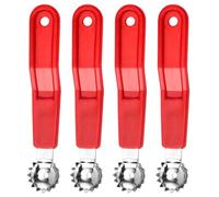 4 utensili per togliere il torsolo del pomodoro - Sbucciatrice per frutta in acciaio inossidabile con comoda impugnatura, facile da pulire per fragole, ciliegie e angurie