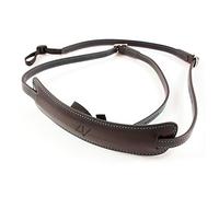 4 V Design Lusso tracolla da collo (Toscana vera pelle, ergonomica imbottita)