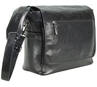 4 V Design Simo - Borsa messenger, colore: nero