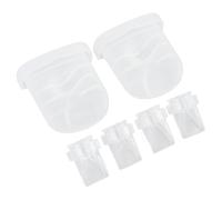 4 valvole a becco d'anatra e 2 diaframma in silicone compatibili con accessori di ricambio per pompa per allattamento al seno S32
