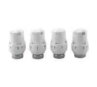 4 Valvole Termostatiche Radiatore M30x1 5 Per Impianti Riscaldamento