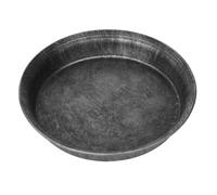 4 vassoio piattino piante in plastica traspirante bordo rame 19 x 18,1 x 3