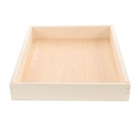 4 Vassoio Rettangolare In Legno Per Puzzle Impilabile Da
