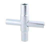 4 vie Sillcock Utilità Acqua per 1/4 "9/32" 11/32" Maniglia Portatile Sillcock Chiave di Manutenzione Cabinet Apertura