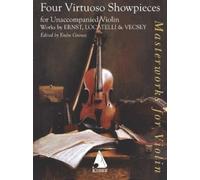 4 Virtuoso Showpieces for Solo Violin (Tascabile)