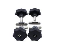 4 viti di fissaggio, guida di bloccaggio, in acciaio inox, 50 mm, per Multivan Bus VW T5 T6 7h5883084c