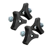 4 viti per manico per tosaerba, con manico triangolare, viti per vari tipi di macchine da prato, parti di ricambio per maniglie per tosaerba