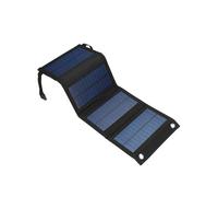 (4 volte nero 1 SET) Pannello solare portatile pieghevole 5V 40W USB Alimentatore di ricarica per telefono