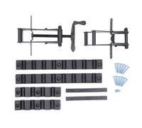4 Way Pressure Release Clamp, Aluminum Alloy Wood Panel Corner Fixing Clamping System - Essential Woodworking Clamp for DIY Projects, Woodworkers, and Hobbyists