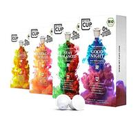 4 x 10 Capsule di tè biologiche, compostabili, senza alluminio e senza plastica di My-TeaCup