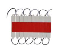 4 x 10Pcs 5050 SMD 3 LED Modulo LED Strip String Light Impermeabile DC 12V 9723 [EEK: A]