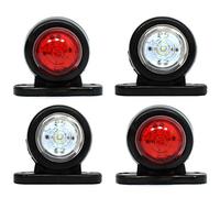 4 x 12 V bianco LED rosso posteriore luci laterali SUV, camion, rimorchi, bus, caravan Van