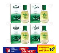 (4 x 120 ml) Bottiglie di olio Franch Medicina tradizionale, ustioni, ferite,...