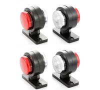 4 X 12v 8 LED Mini Indicatore Laterale Profilo Fari Rimorchio Camion Van Autobus