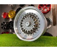 4 x 16 Inch 4x100/4x108 Rs Stile Argento Lucido Ruote : Per BMW