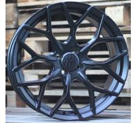 4 X 16 Pollici 3X112 Ruote Nere Mezza Opaca: Compatibile Con Smart ForTwo W451