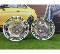 4 x 20 Inch 5x112 Maybach Monoblock Style Chrome Wheels: Fits For Mercedes E S