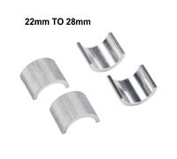 4 X 22mm 7/8 28mm 1-1/8 Supporto Manubrio Alzata Morsetto Conversione Spessore