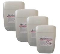 4 X 25kg Ipoclorito Di Sodio 10/18% Cloro Liquido Professionale Per Piscine