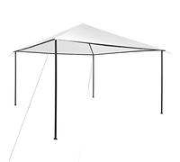 4 x 4 m Outdoor Gazebo Canopy Tent, tessuto Oxford 180 g/m², resistente ai raggi UV e alla diretta, per patio, spiaggia, campeggio, feste, facile assemblaggio in acciaio