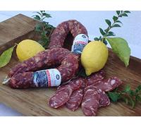 4 x 400 gr - Salsiccia del contadino. Salsiccia sarda - Salumificio Monte Arci. Circa metà del secolo scorso, ai piedi del Monte Arci, nacque un salumificio che decise di rendere noti i sapori
