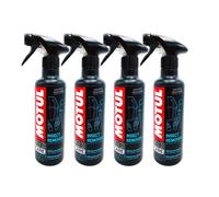 4 X 400ml MOTUL E7 INSECT REMOVER PULITORE TRACCE INSETTI PER MOTO AUTO 04MO12