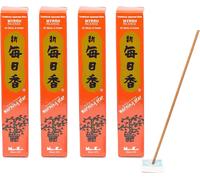4 x 50 Bastoncini MIRRA Incenso Giapponese MORNING STAR Aroma Yoga Myrrh Profumo