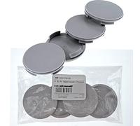 4 X 60 mm Mozzo Tappi Cerchioni tappo grigio piatto per AEZ dezent Dotz Enzo