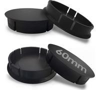® 4 X 60Mm Coprimozzi Coprimozzo Universale Copricerchi Tappi per Ruote Tappi Di