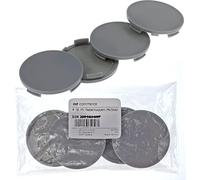4 X 64 mm Mozzo Tappi Cerchioni tappo grigio piatto per ALUTEC RIAL Anzio