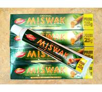4 x 75 G Miswak Dabur Dentifricio Meswak Kräuterpaste Cura Dei Denti Siwak