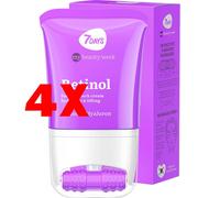 4 X 7DAYS Crema al Retinolo per Viso e Collo - Idratante e Lifting 80 ml