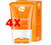 4 X 7DAYS Crema Viso e Collo con Vitamina C per Radianza e Lifting 80 ml